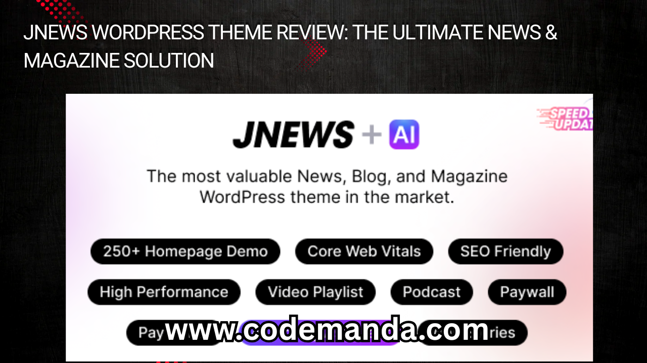 JNews WordPress Theme Review