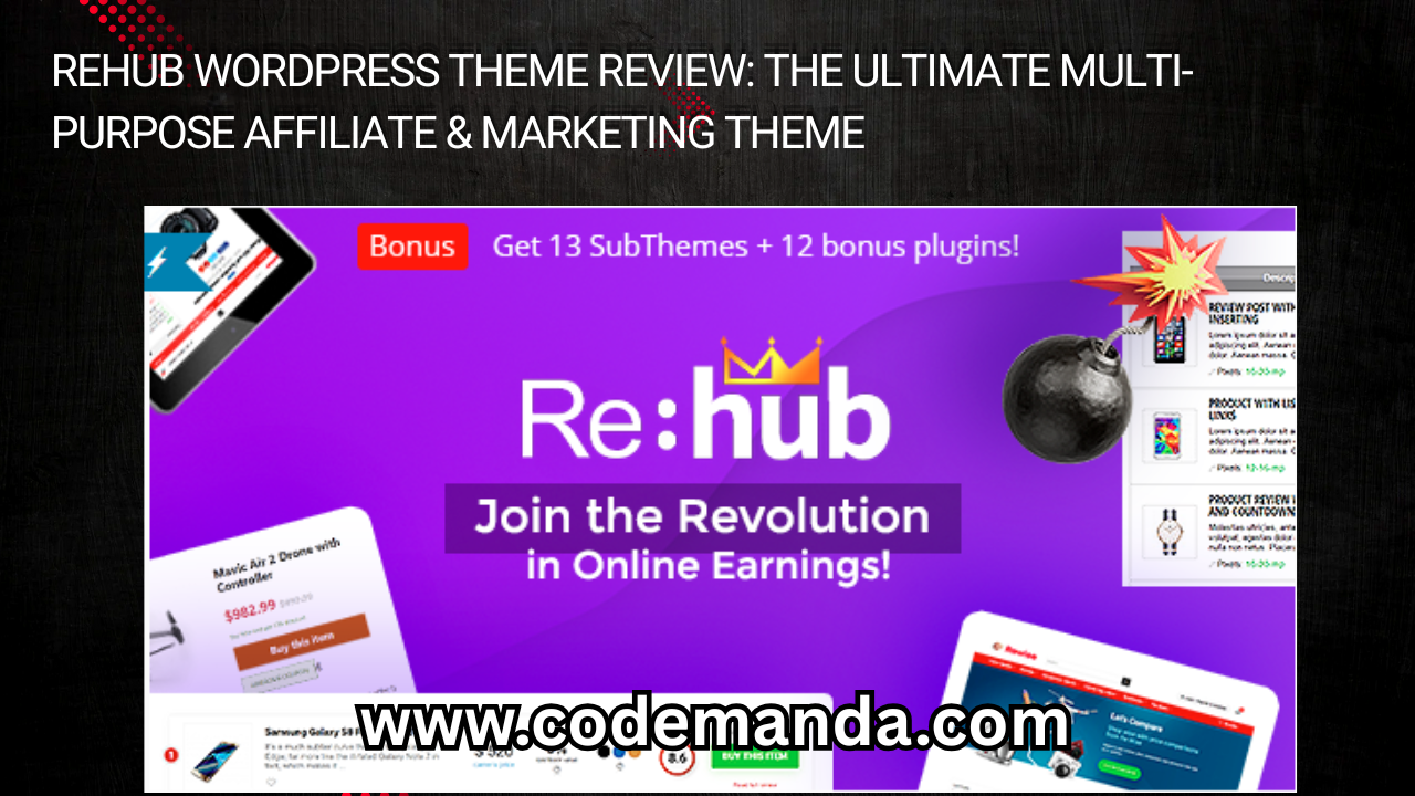 REHub WordPress Theme Review