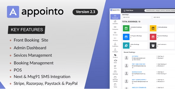 Appointo Booking Management System
