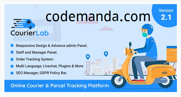 CourierLab Online Courier And Parcel Tracking Platform