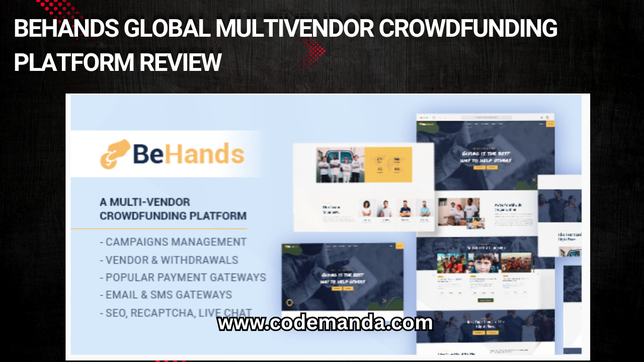 BeHands Global Multivendor Crowdfunding Platform Review