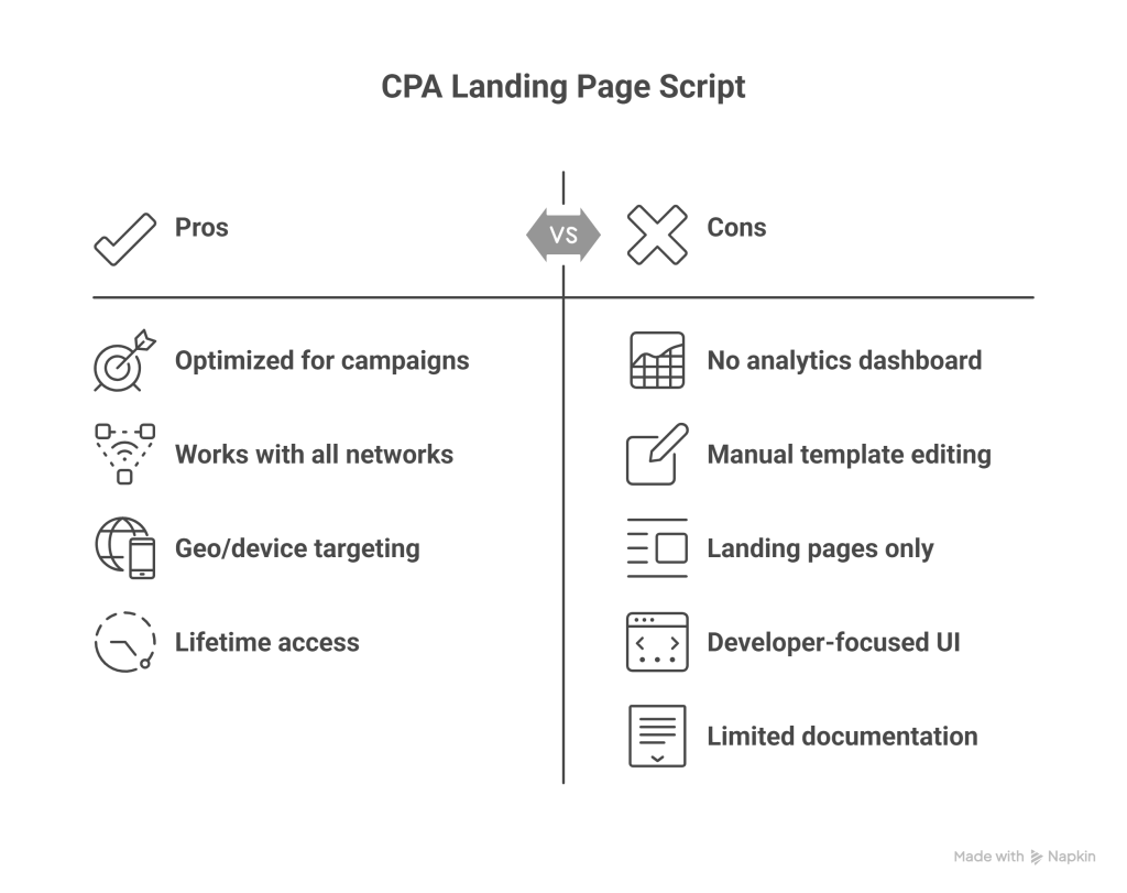 CpaLab Review – Best CPA & Affiliate Marketing Landing Page PHP Script - visual selection