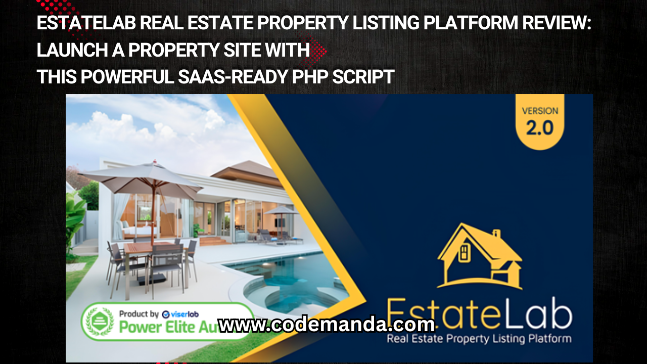 EstateLab Real Estate Property Listing Platform Review