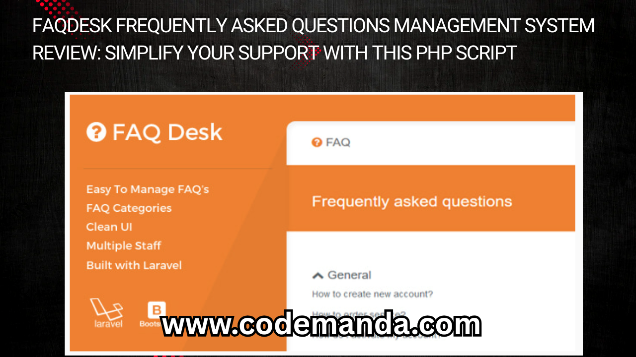 FAQDesk Frequently asked questions management system Review