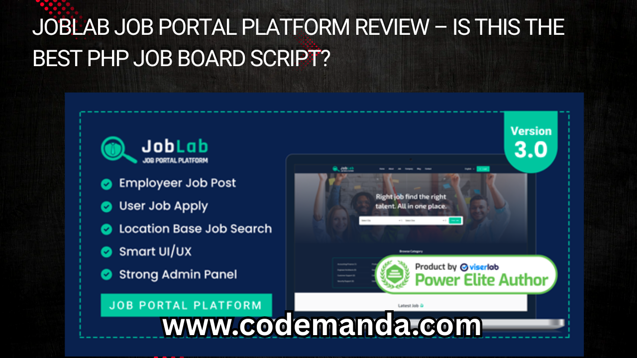 JobLab Job Portal Platform Review
