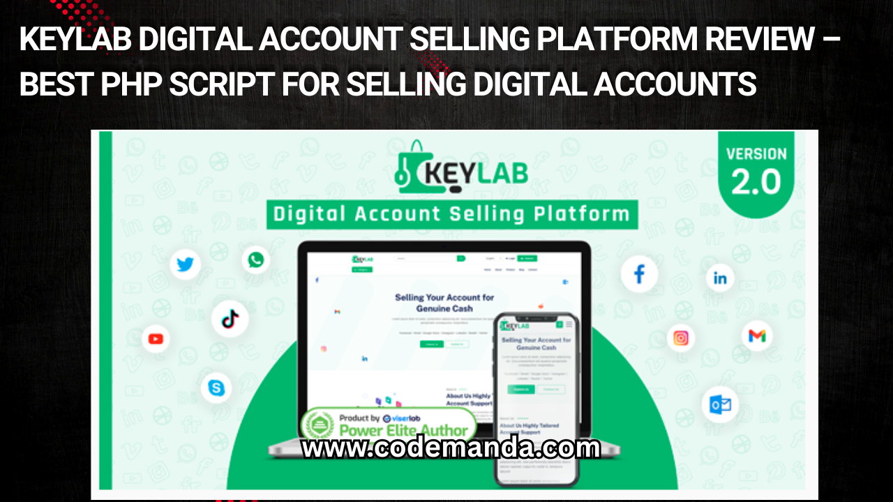KeyLab Digital Account Selling Platform Review