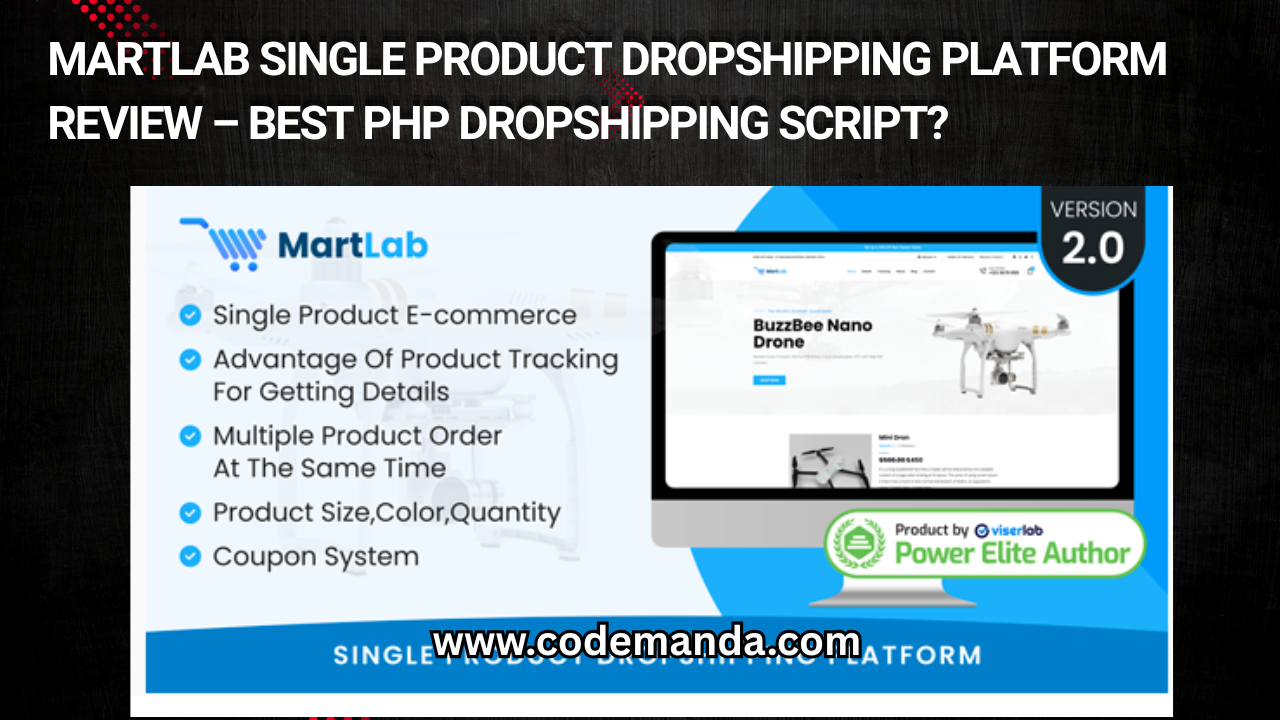 MartLab Single Product Dropshipping Platform Review