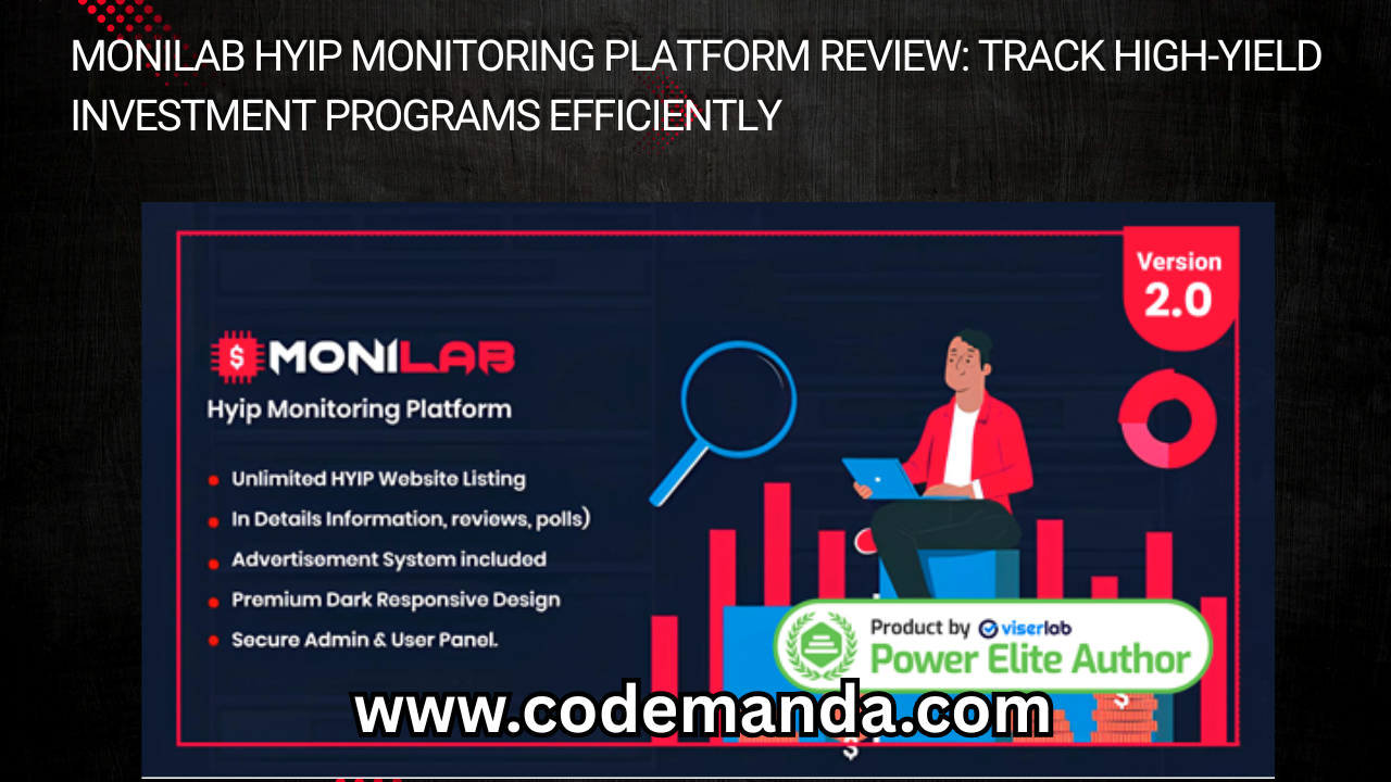 MoniLab HYIP Monitoring Platform Review