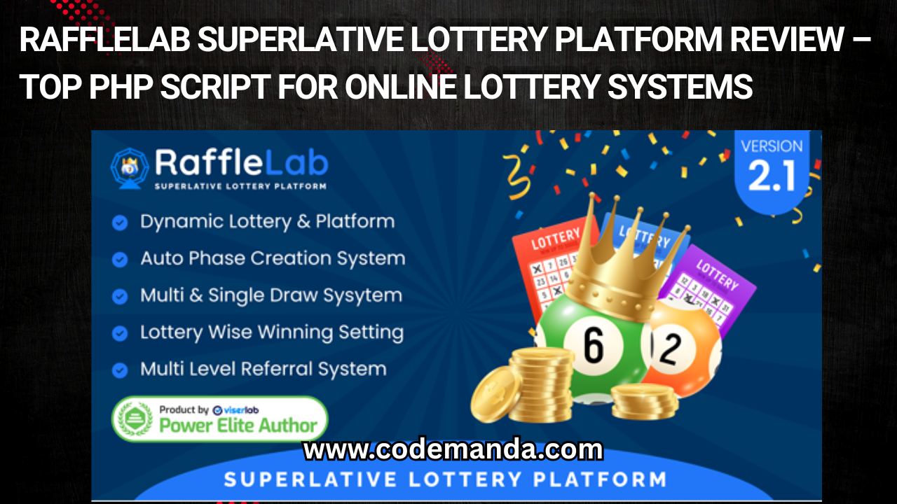 RaffleLab Superlative Lottery Platform Review