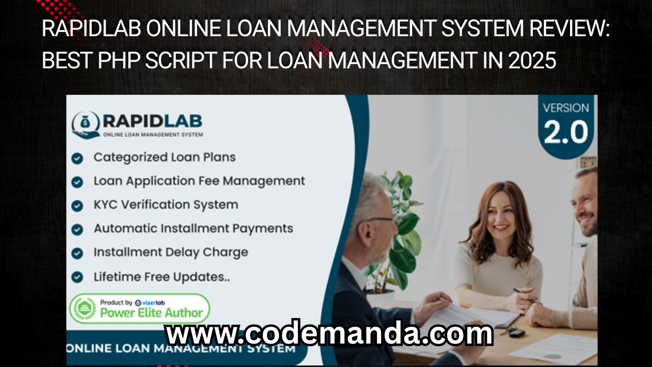 RapidLab Online Loan Management System Review