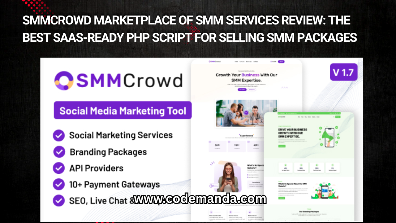 SMMCrowd Marketplace of SMM Services Review