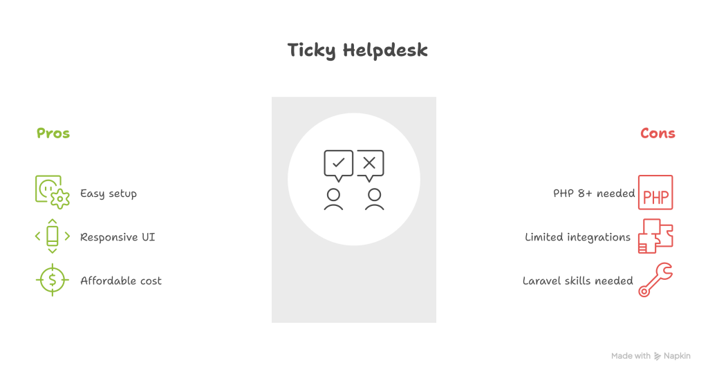 Ticky Helpdesk Support Ticketing System Review_ Is It the Best PHP Ticket Script_ - visual selection