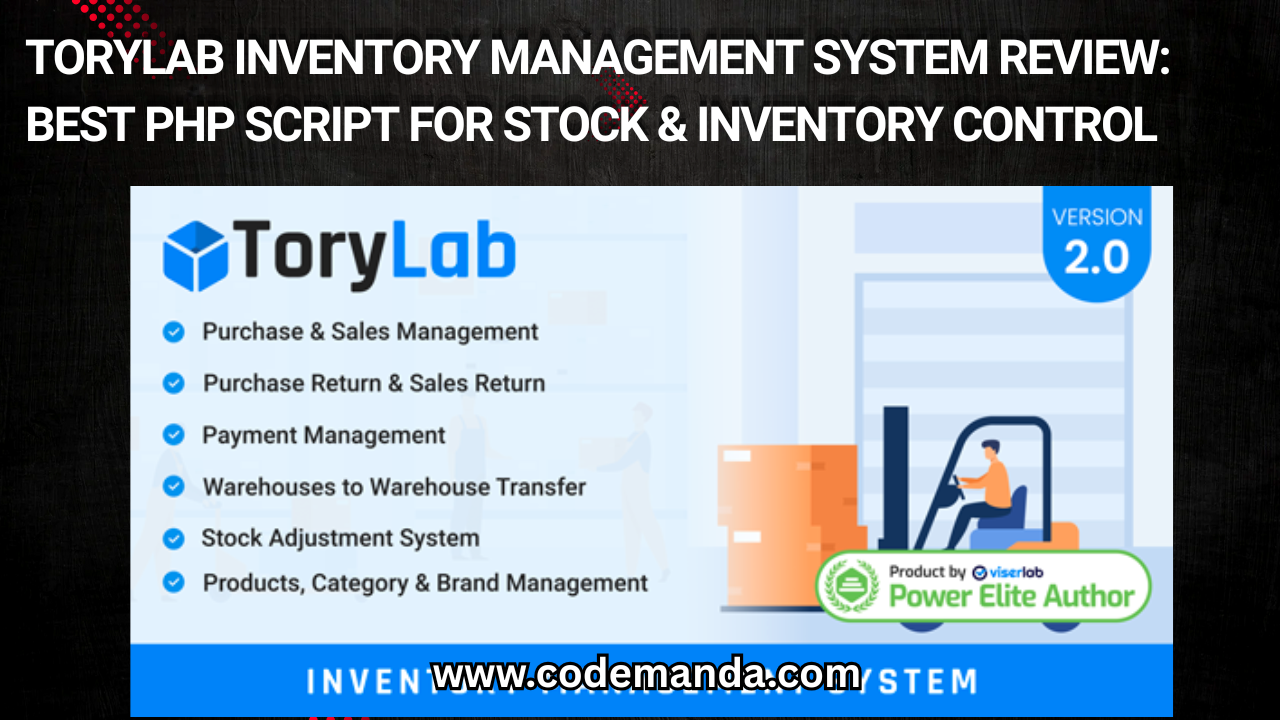 ToryLab Inventory Management System Review