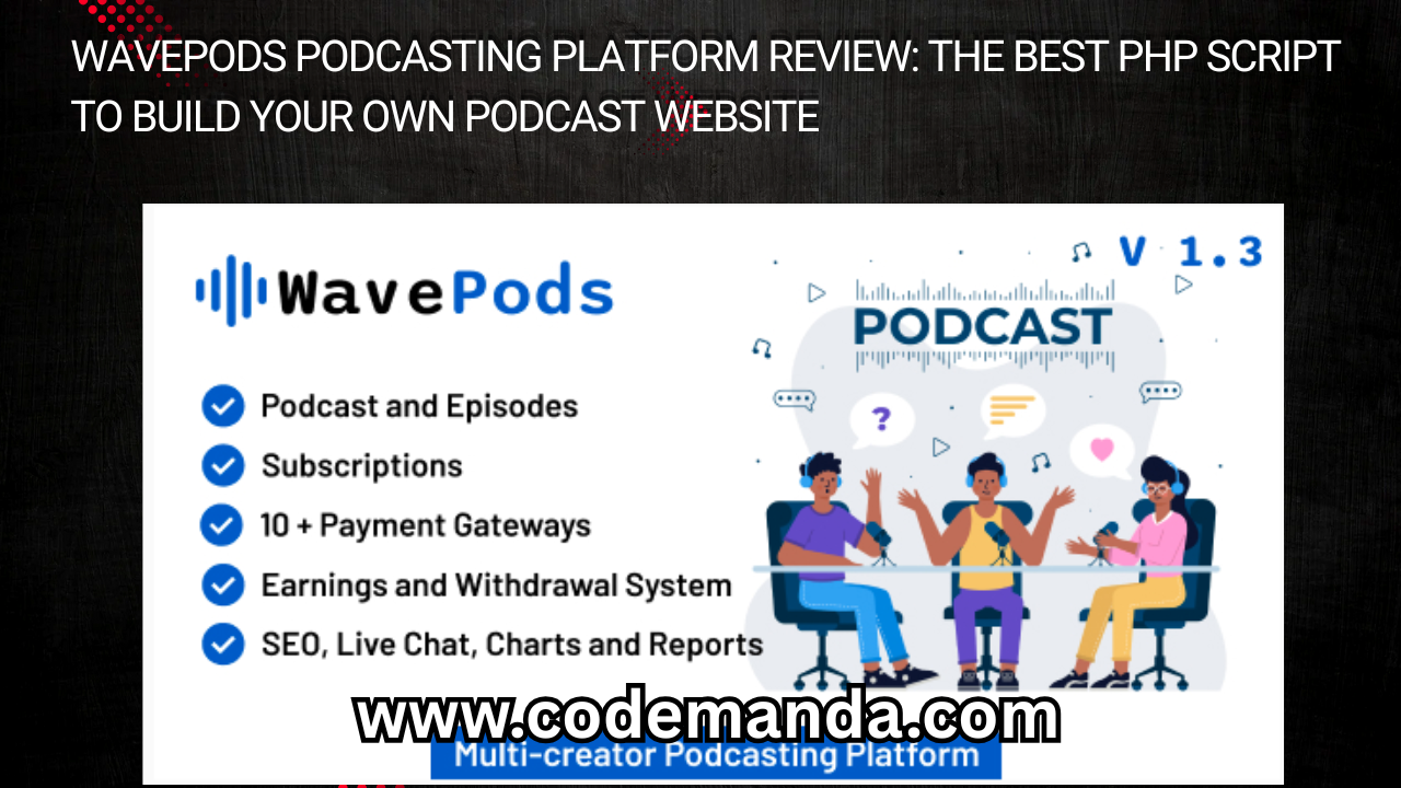 WavePods Podcasting Platform Review_ The Best PHP Script to Build