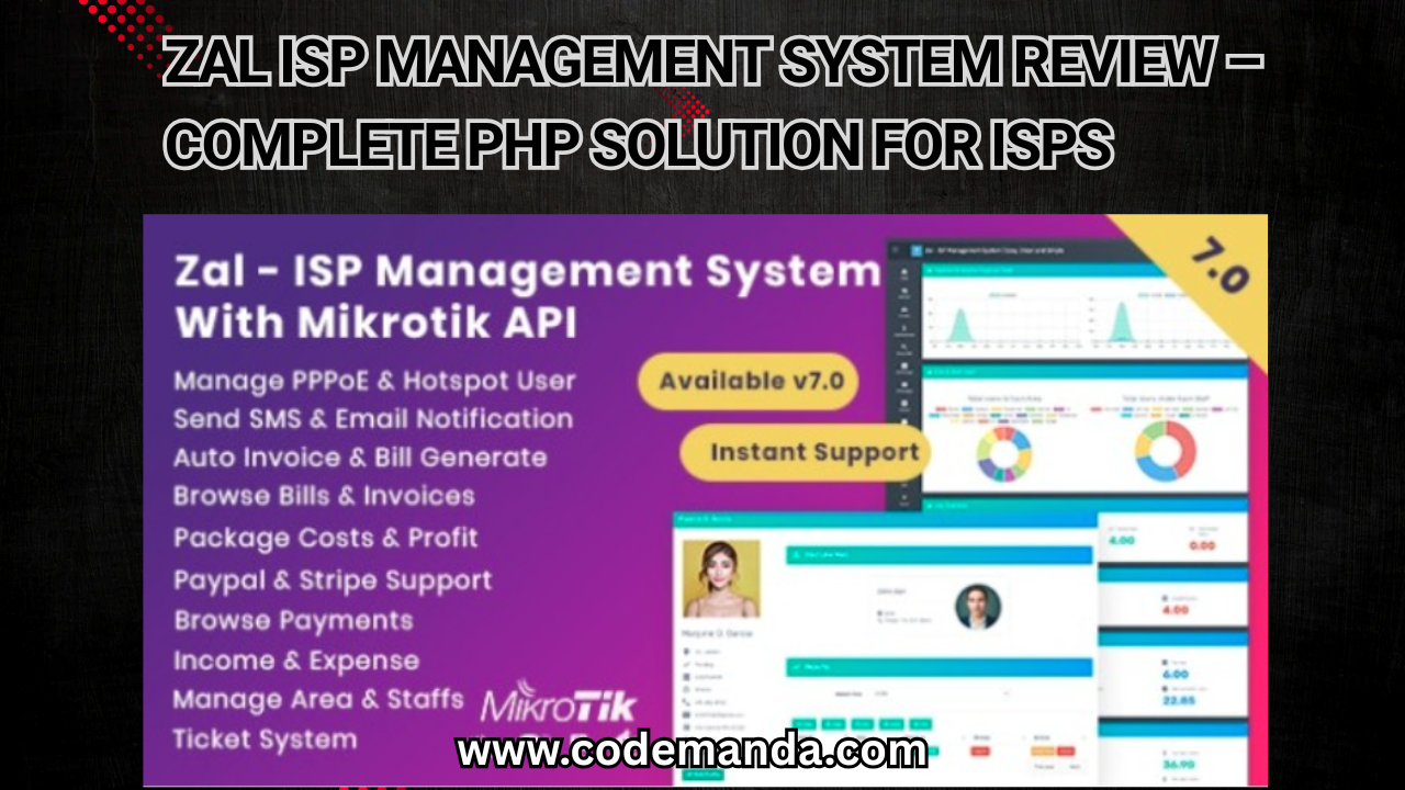 Zal ISP Management System Review – Complete PHP Solution for ISPs