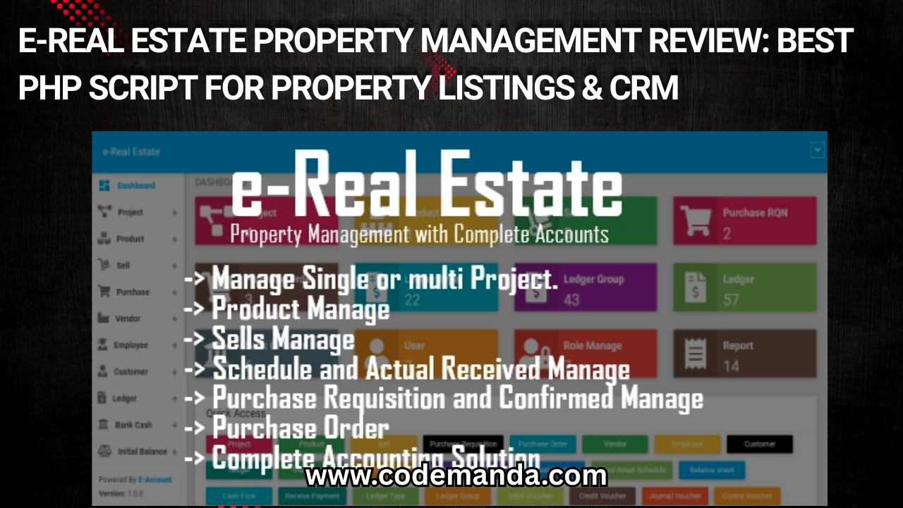e‑Real Estate Property Management Revi