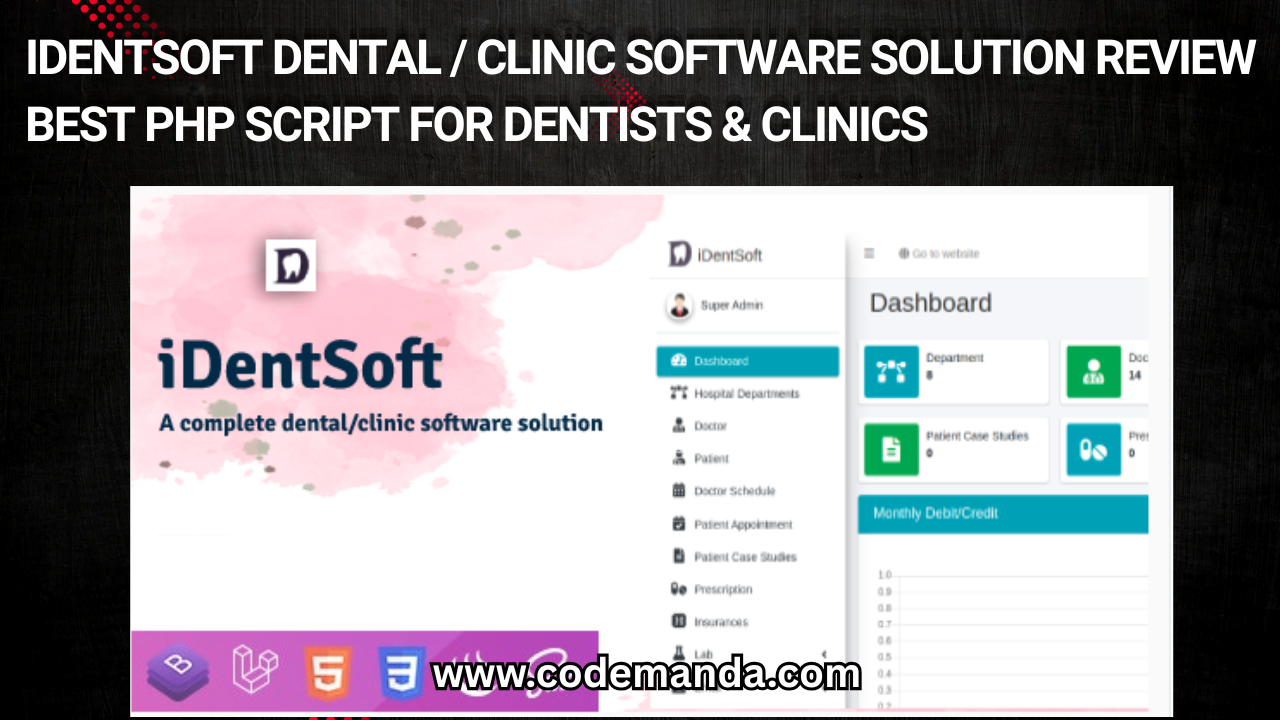 iDentSoft Dental Clinic Software Solution