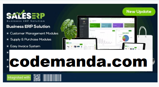 ERP Business ERP Solution - CodeManda - PHP Script and WordPress Theme ...