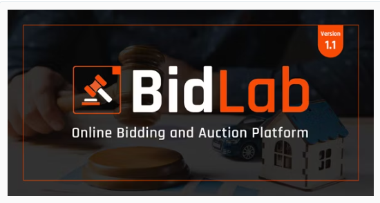 BidLab Online Bidding & Auction Platform