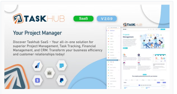 Taskhub SaaS Project Management Tool