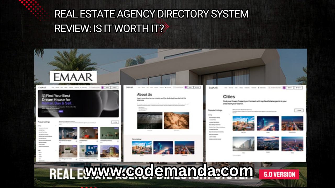 Emaar – Real Estate Agency Directory System Review