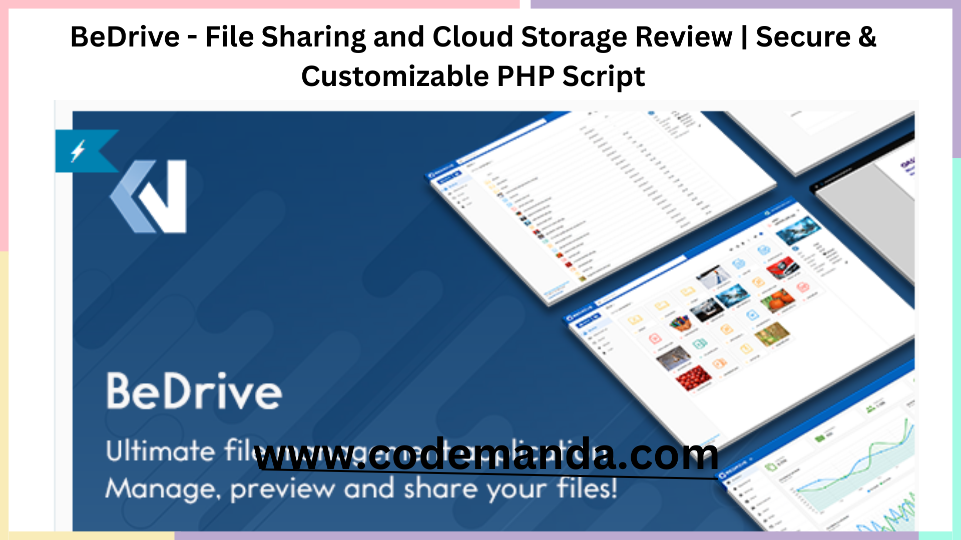 BeDrive File Sharing and Cloud Storage Review