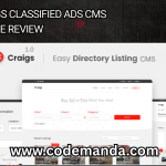 Craigs Classified Ads CMS Theme Review
