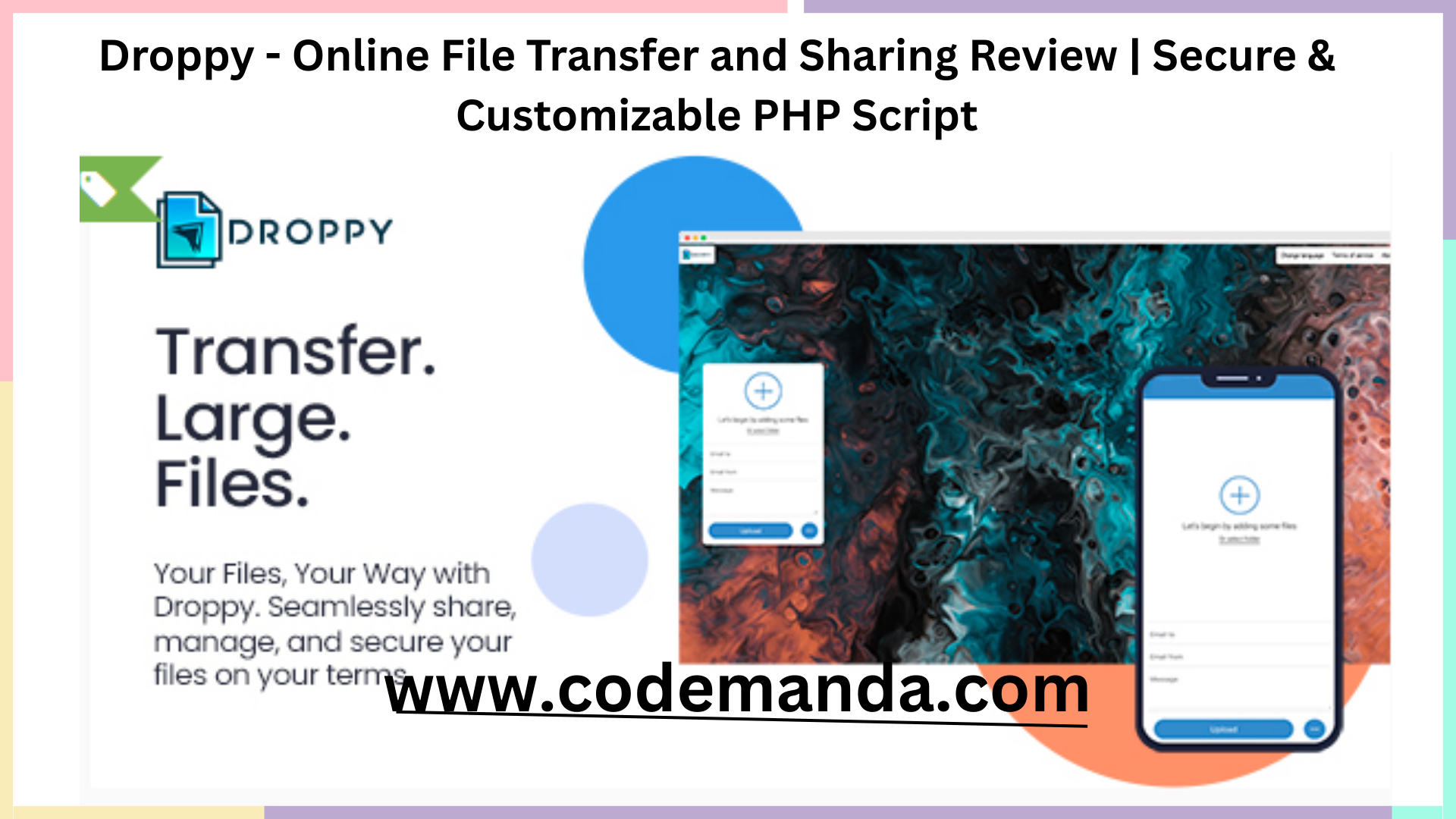 Droppy Online File Transfer and Sharing Review