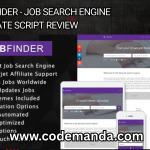 JobFinder - Job Search Engine Affiliate Script Review