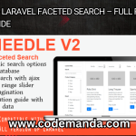 Needle V2 - Laravel Faceted Search – Full Review