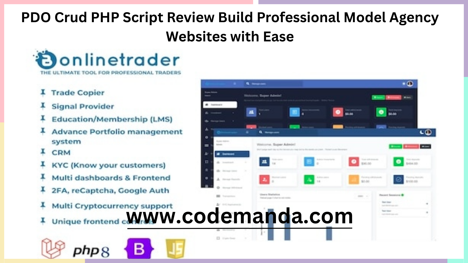 Onlinetrader PHP Script Review – Forex Signal Service & Investment Management Solution