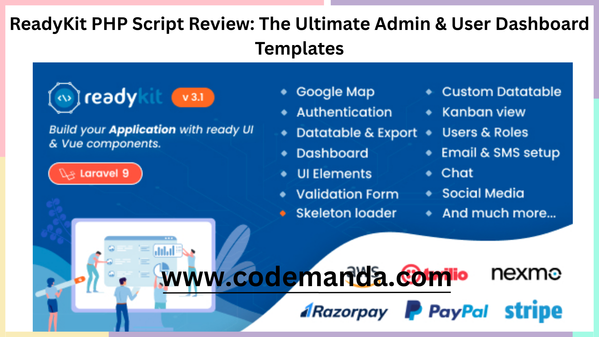 User Dashboard Templates