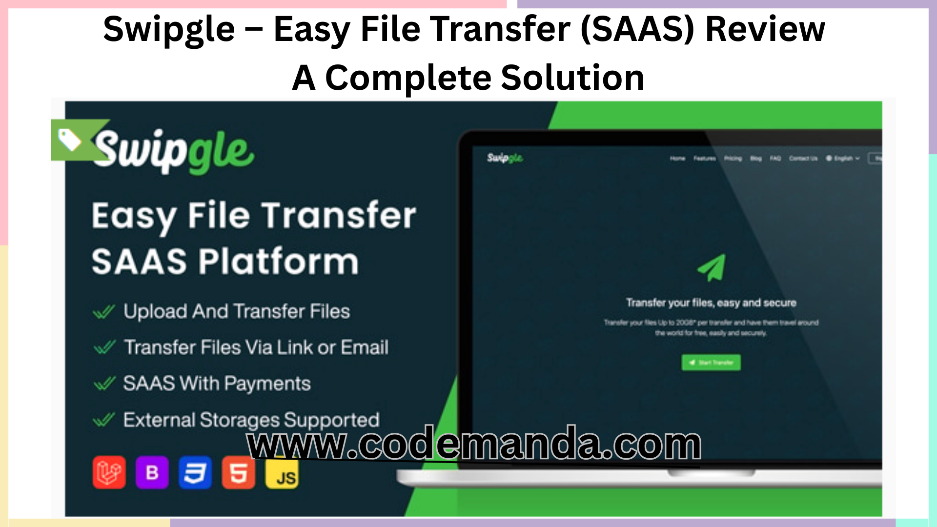 Swipgle Easy File Transfer (SAAS) Review A Complete