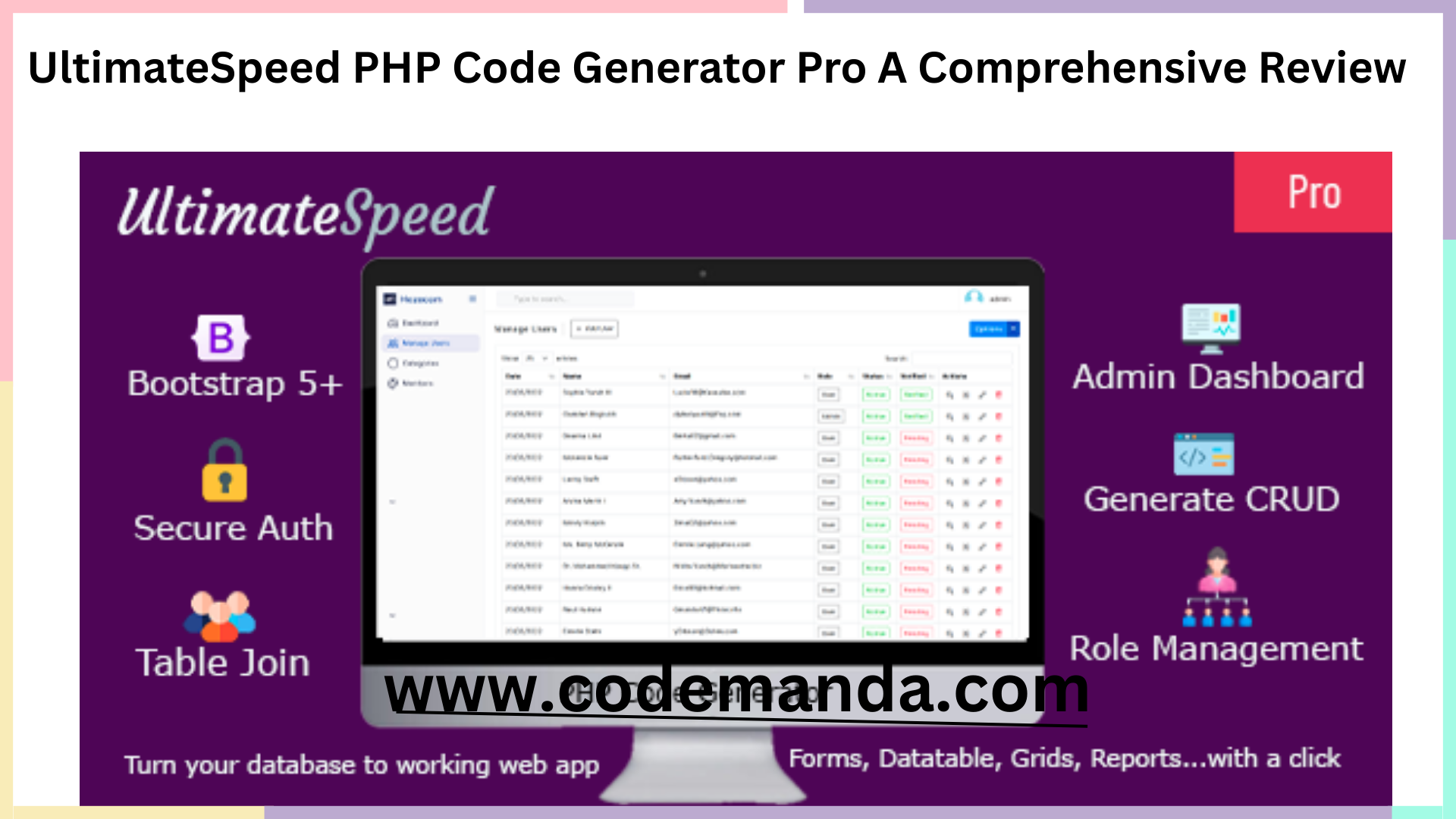 UltimateSpeed PHP Code Generator Pro A Comprehensive Review
