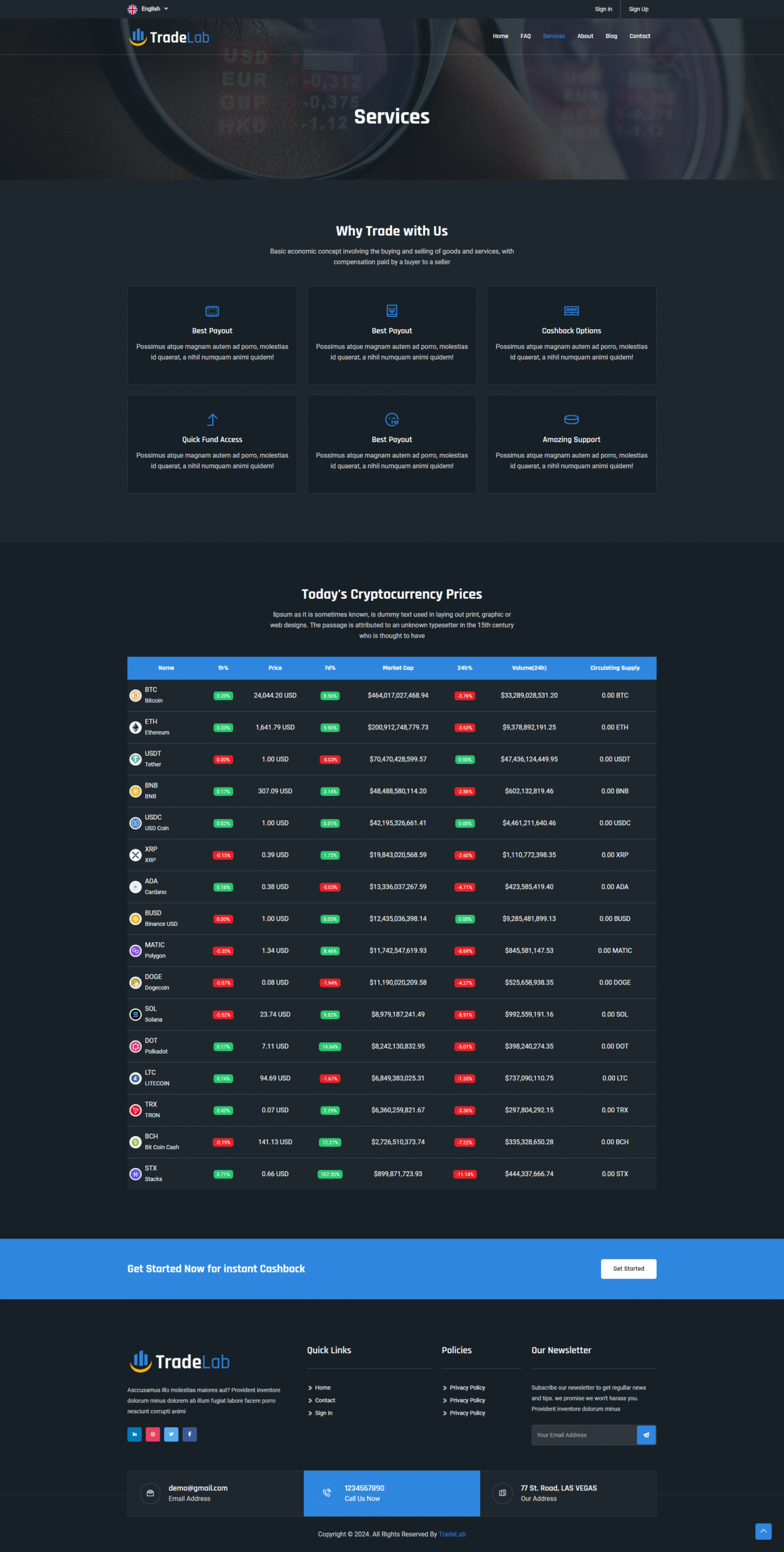 Usability screenshot