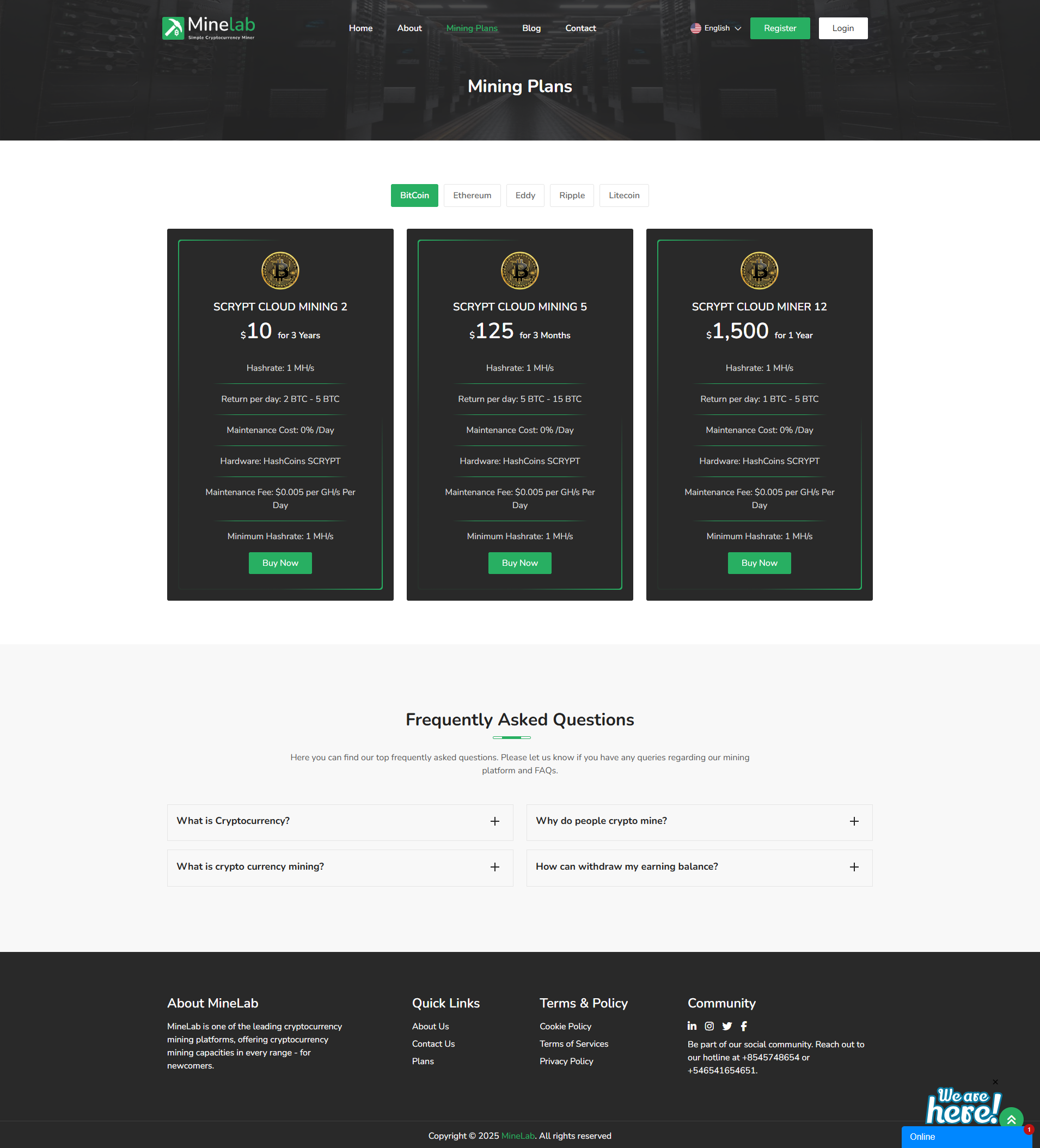 Usability screenshot