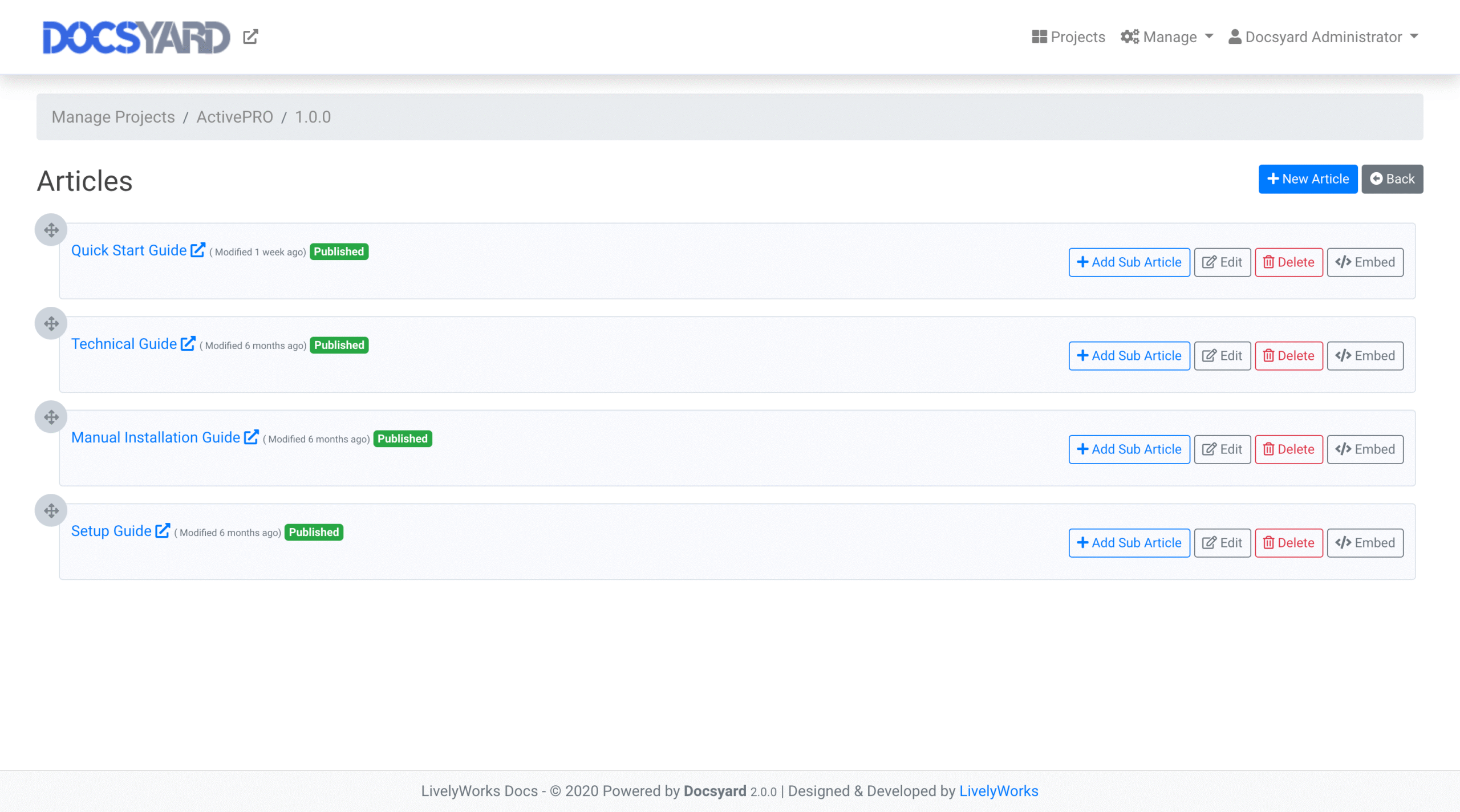 Usability screenshot