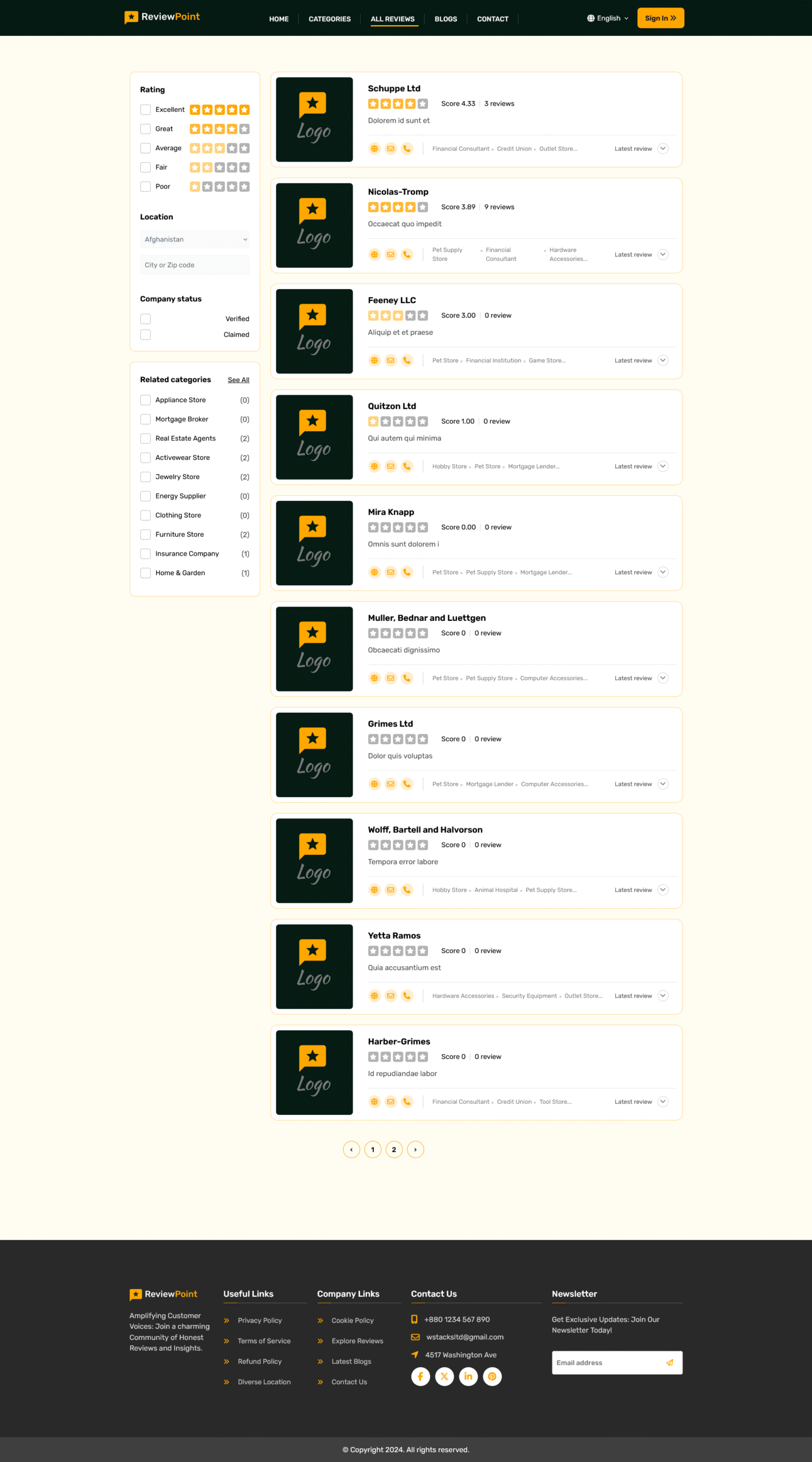 Usability screenshot
