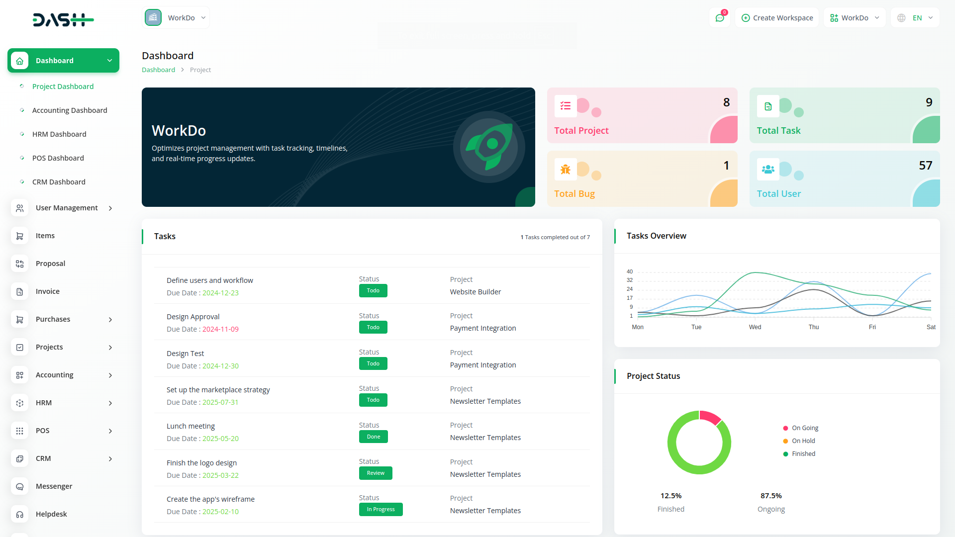 Usability screenshot