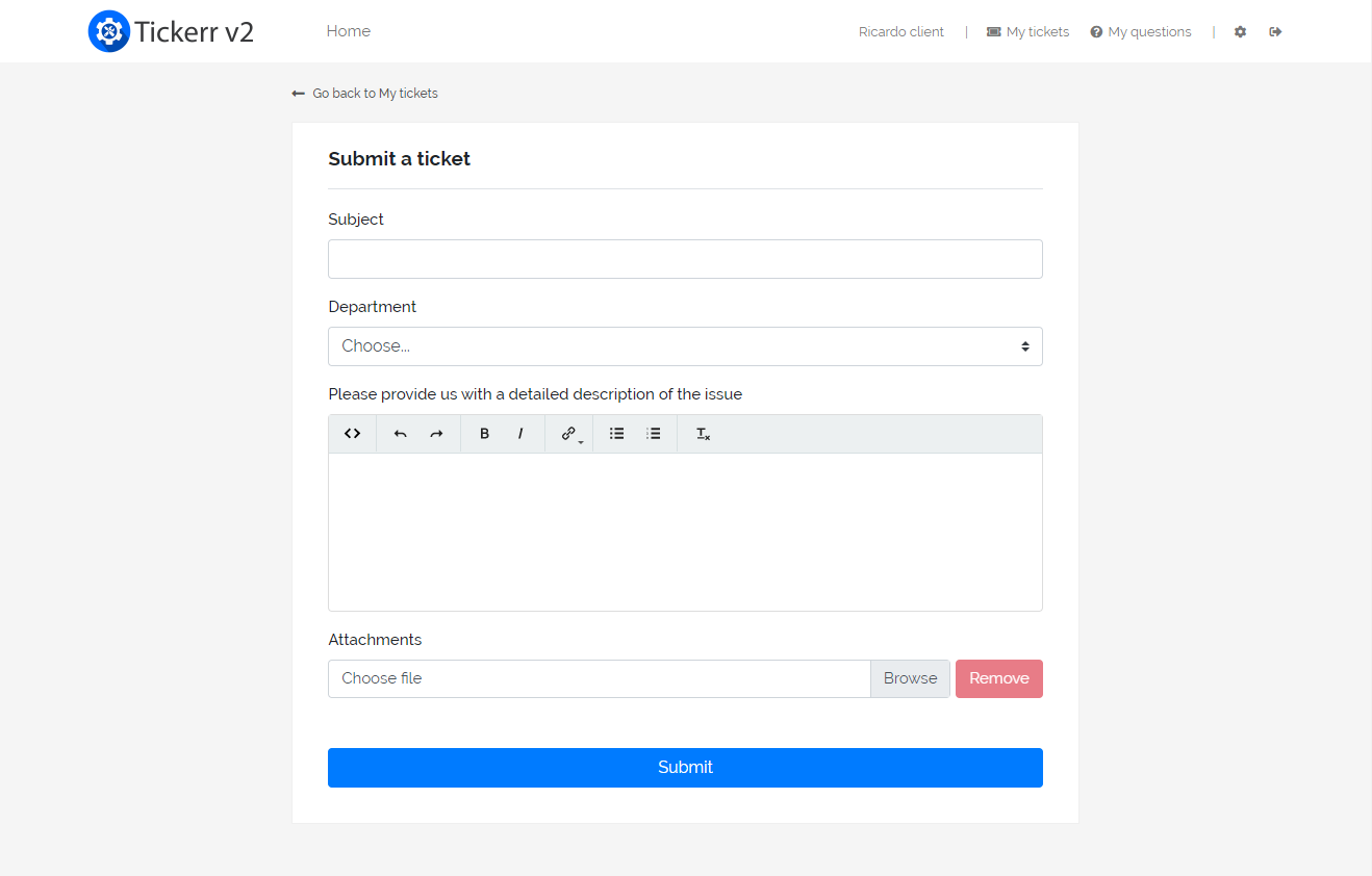 Usability screenshot