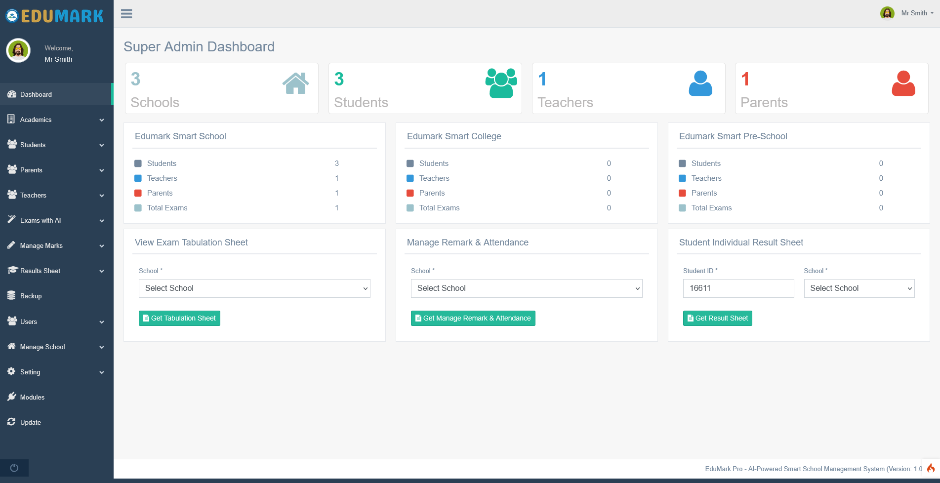 Usability screenshot