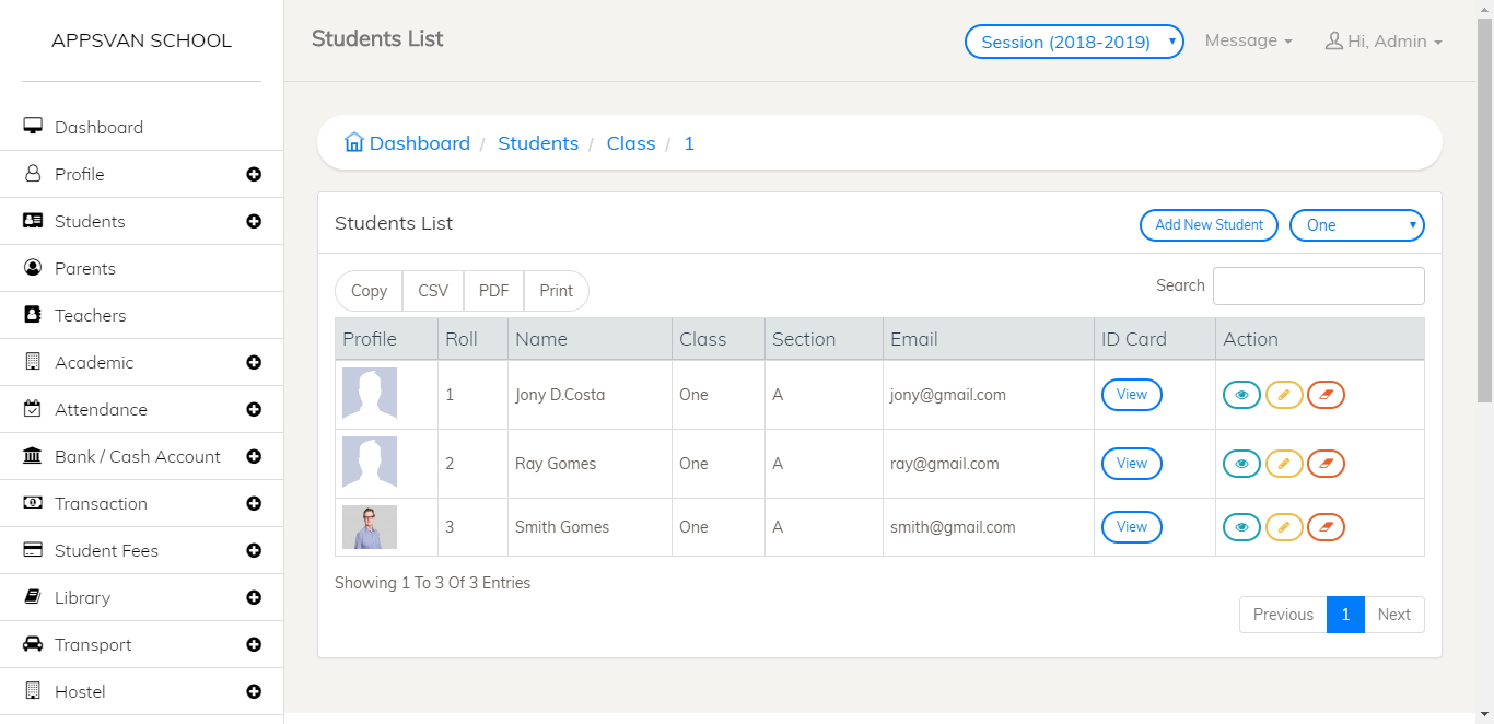 Usability screenshot