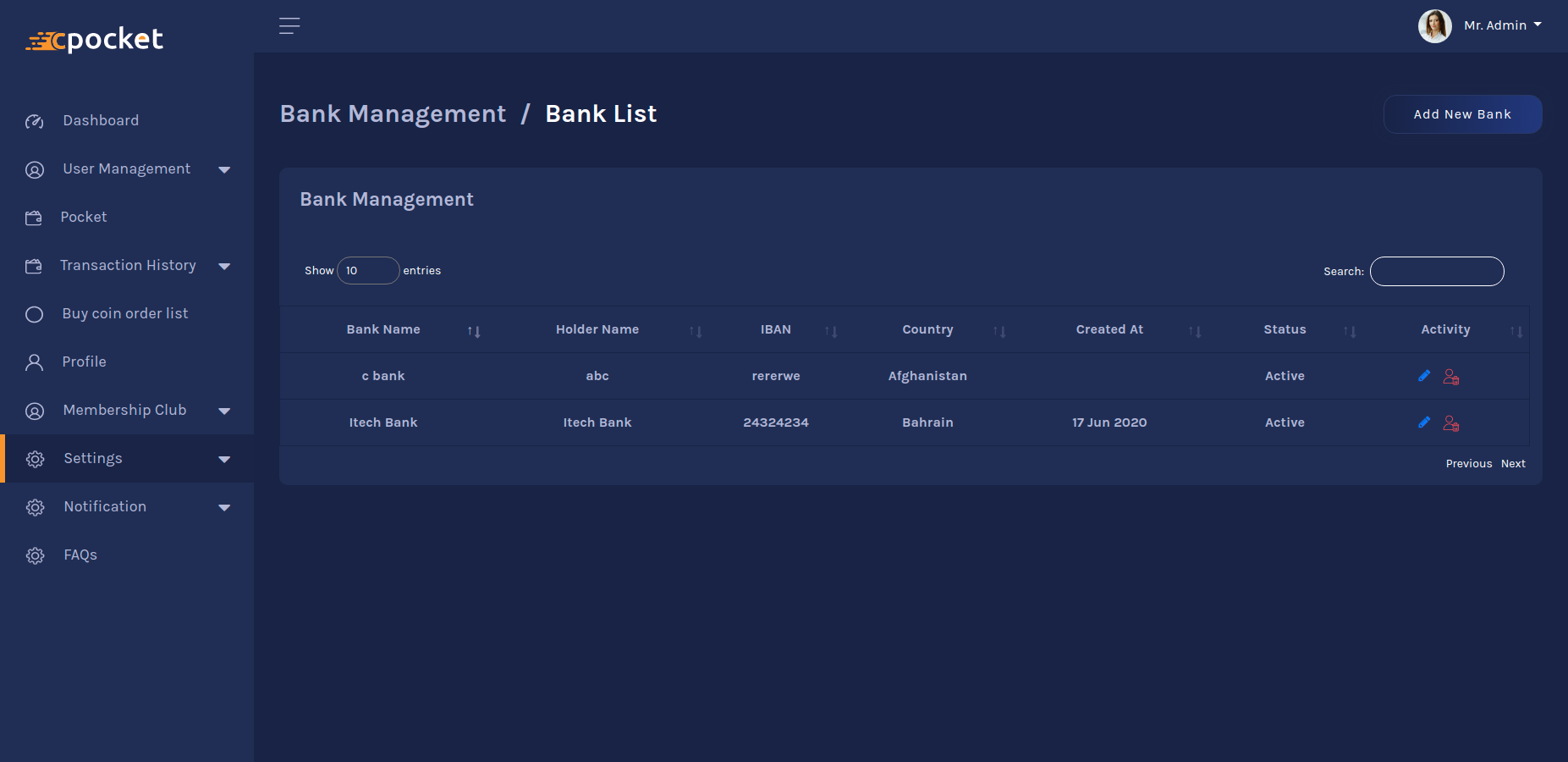 Usability screenshot