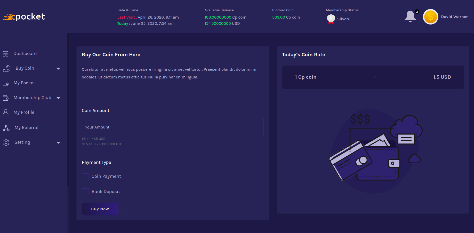 Usability screenshot