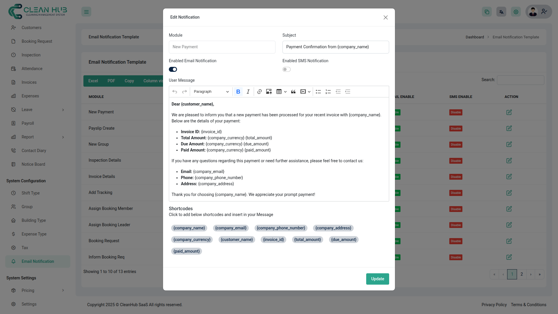 Usability screenshot