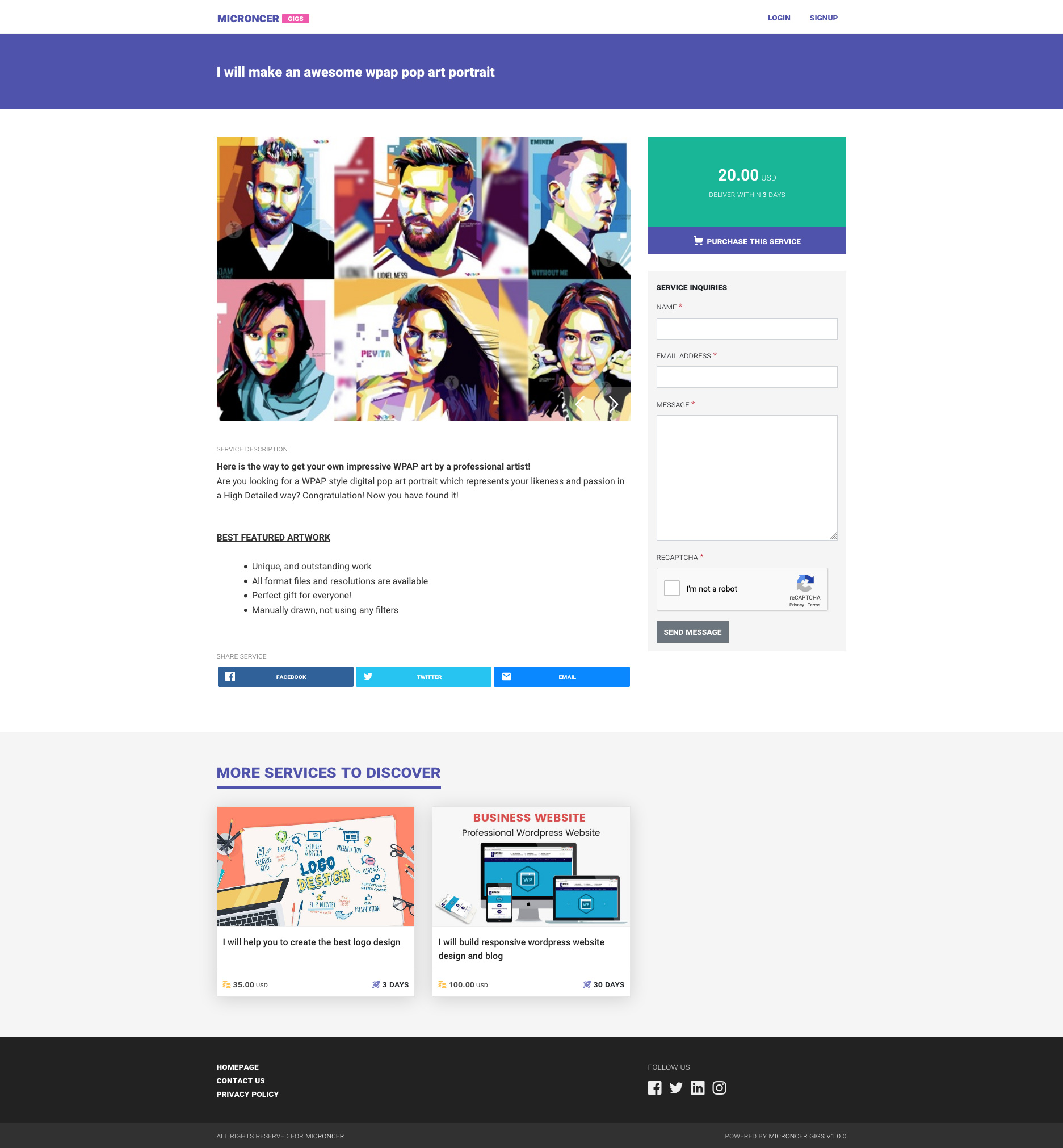 Usability screenshot