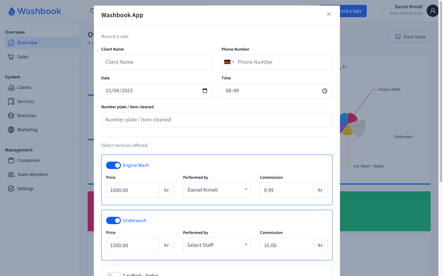 Usability screenshot