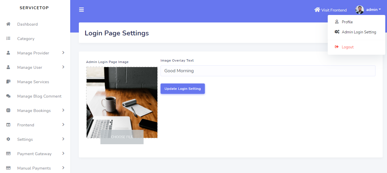 Usability screenshot