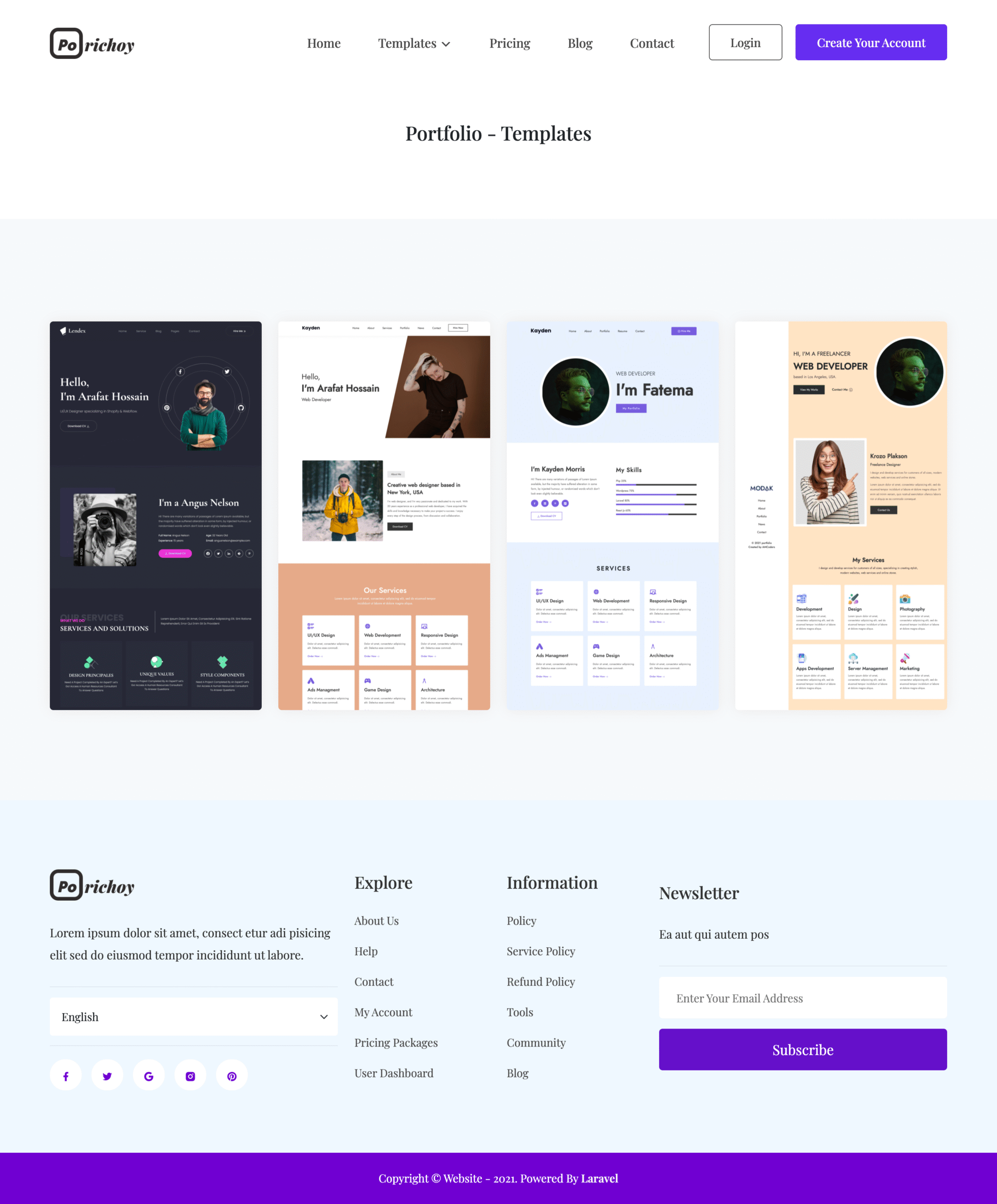 Usability screenshot