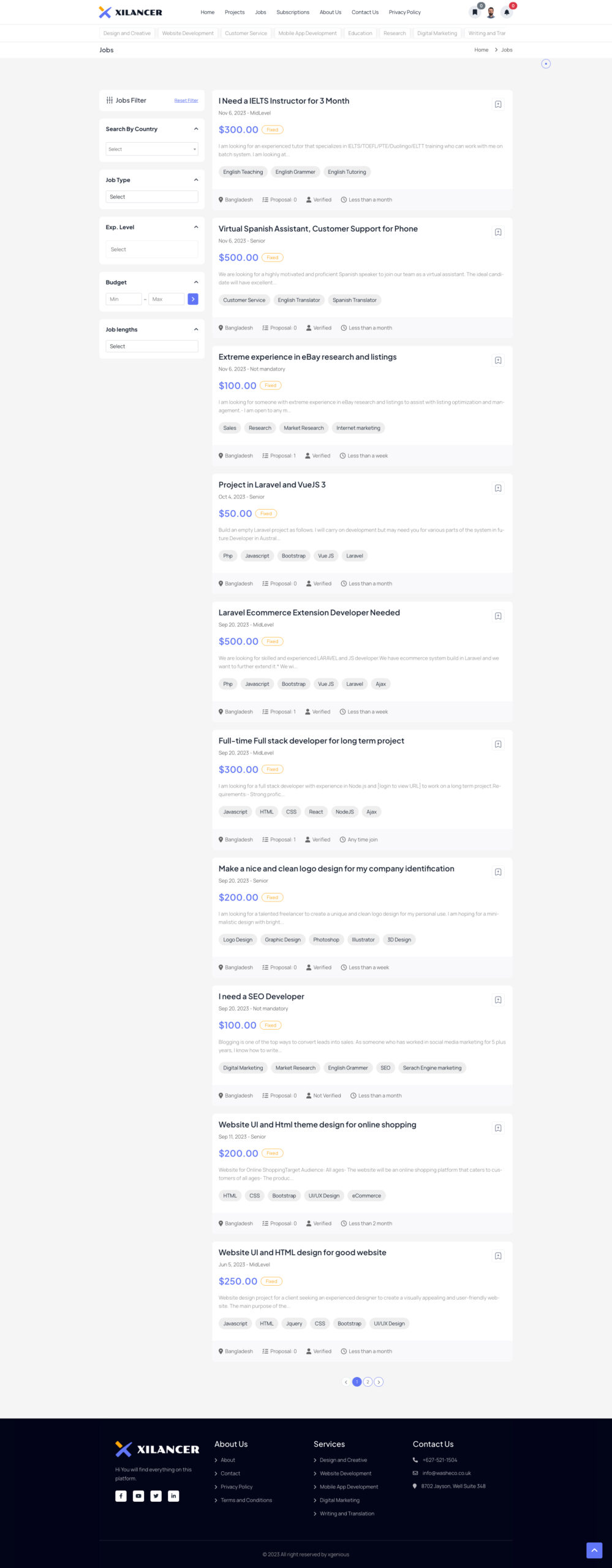 Usability screenshot